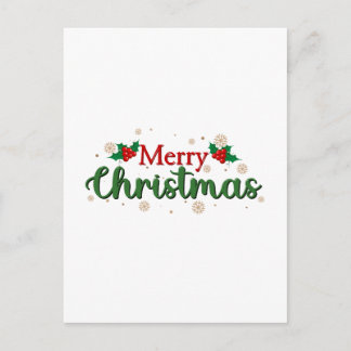 Cartes Pour Fêtes Annuelles Joyeux Noël Festif