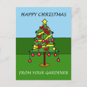 Cartes Pour Fêtes Annuelles Joyeux Noël from Your Gardener