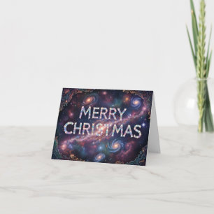 Cartes Pour Fêtes Annuelles Joyeux Noël Galactique