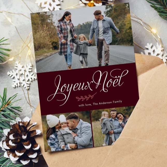 Cartes Pour Fêtes Annuelles "Joyeux Noel" Galerie de photos Trois (Créateur téléchargé)