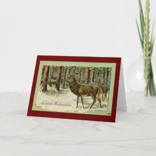 Cartes Pour Fêtes Annuelles Joyeux Noël German Christmas Vintage