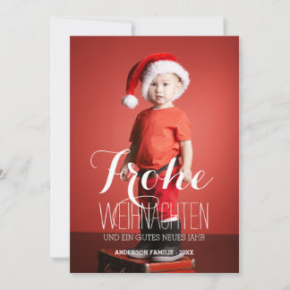 Cartes Pour Fêtes Annuelles Joyeux Noël | German Holiday