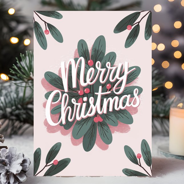 Cartes Pour Fêtes Annuelles Joyeux Noël Gui (Créateur téléchargé)