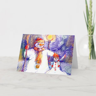 Cartes Pour Fêtes Annuelles Joyeux Noël II