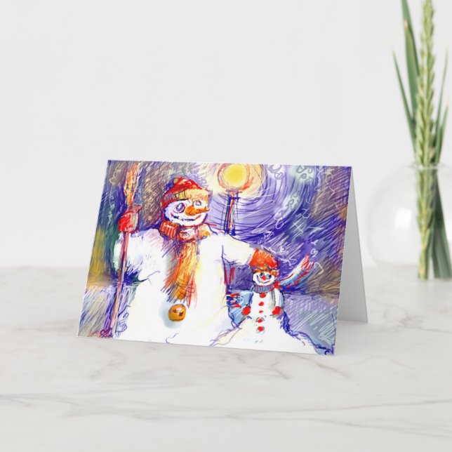 Cartes Pour Fêtes Annuelles Joyeux Noël II (Devant)