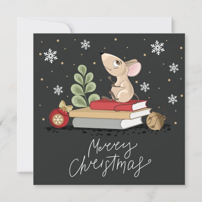 Cartes Pour Fêtes Annuelles Joyeux Noël/Joyeuses fêtes (Devant)
