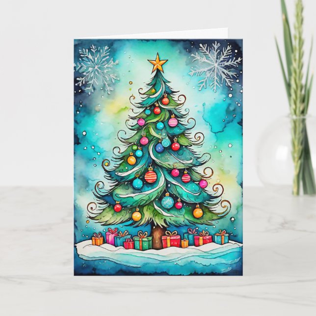 Cartes Pour Fêtes Annuelles Joyeux Noël | Joyeuses fêtes (Devant)