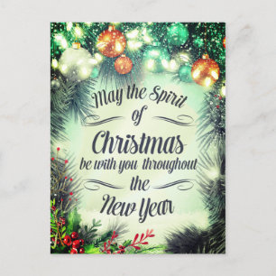 Cartes Pour Fêtes Annuelles Joyeux Noël Joyeux Nouvel An Fêtes Salut