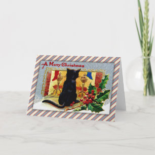 Cartes Pour Fêtes Annuelles Joyeux Noël Kitty