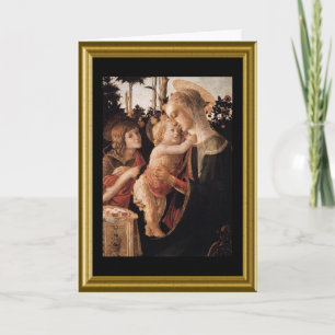 Cartes Pour Fêtes Annuelles Joyeux Noël - Madonna & Child