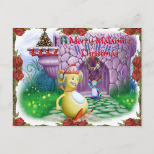 Cartes Pour Fêtes Annuelles Joyeux Noël Malamite !