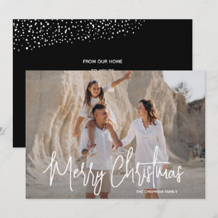 Cartes Pour Fêtes Annuelles Joyeux Noël moderne 1 photo