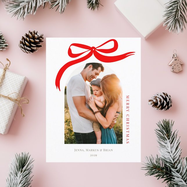 Cartes Pour Fêtes Annuelles Joyeux Noël Moderne Arche Design (Créateur téléchargé)