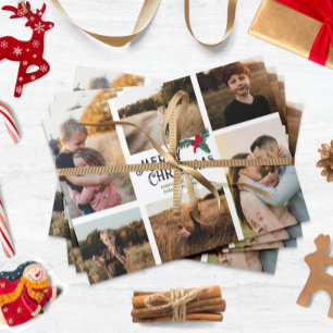 Cartes Pour Fêtes Annuelles Joyeux Noël multiple photo