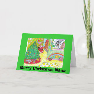 Cartes Pour Fêtes Annuelles Joyeux Noël Nana