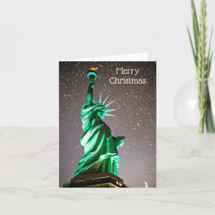 Cartes Pour Fêtes Annuelles Joyeux Noël - New York