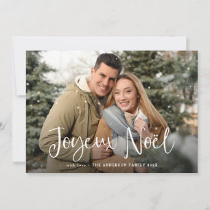 Cartes Pour Fêtes Annuelles Joyeux Noel   Noël français avec photo