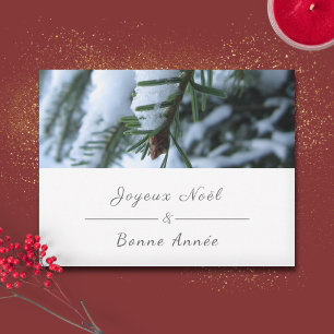 Cartes Pour Fêtes Annuelles Joyeux Noël, Noël français & Nouvel An, Sapin