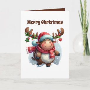 Cartes Pour Fêtes Annuelles Joyeux Noël orignal ajouter un message