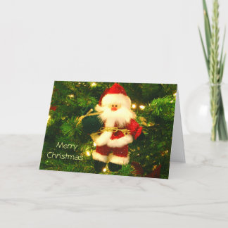 Cartes Pour Fêtes Annuelles Joyeux Noël - ornement de Père Noël