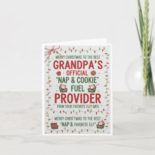Cartes Pour Fêtes Annuelles Joyeux Noël Papi