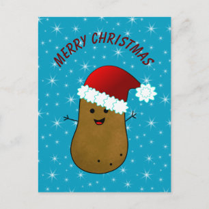 Cartes Pour Fêtes Annuelles Joyeux Noël Patate