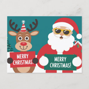 Cartes Pour Fêtes Annuelles Joyeux Noël père Noël