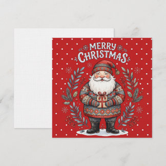 Cartes Pour Fêtes Annuelles Joyeux Noël Père Noël