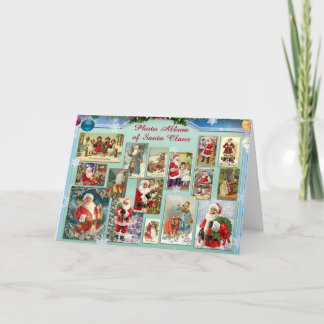 Cartes Pour Fêtes Annuelles Joyeux Noël Père Noël saluant