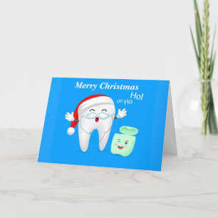 Cartes Pour Fêtes Annuelles Joyeux Noël Père Noël Tooth