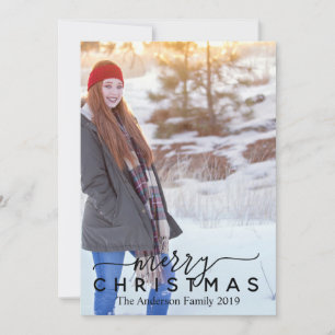 Cartes Pour Fêtes Annuelles Joyeux Noël personnalisable