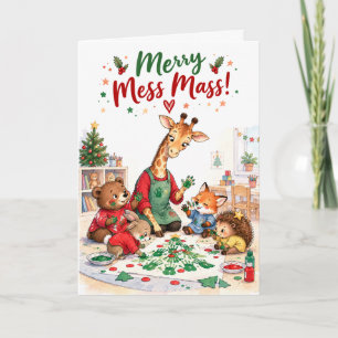 Cartes Pour Fêtes Annuelles Joyeux Noël personnalisé pour enseignant et garde