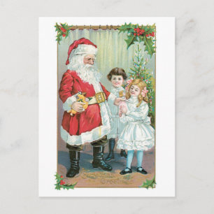 Cartes Pour Fêtes Annuelles Joyeux Noël, Petite Fille !