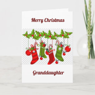 CARTES POUR FÊTES ANNUELLES JOYEUX NOËL ***PETITE-FILLE***