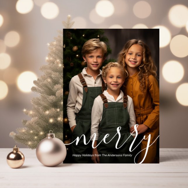 Cartes Pour Fêtes Annuelles joyeux noël photo (Créateur téléchargé)
