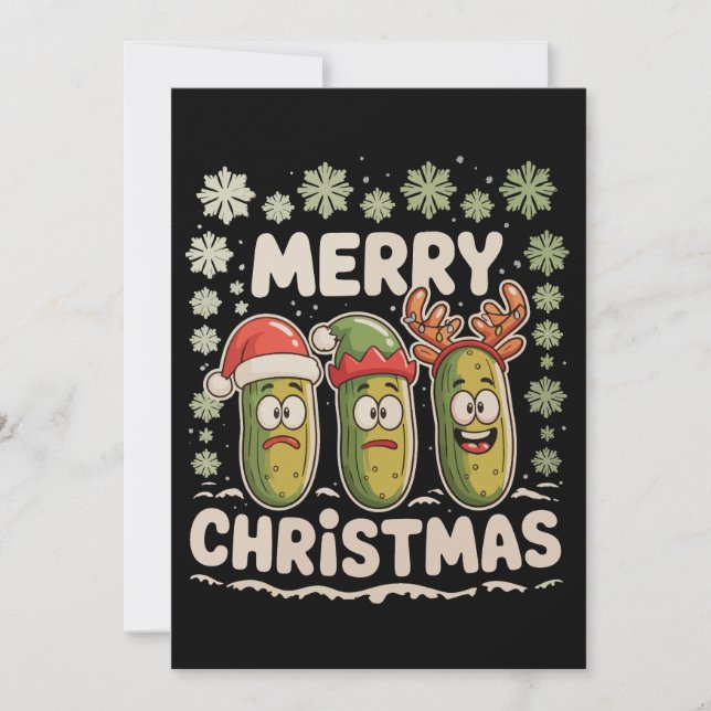 Cartes Pour Fêtes Annuelles Joyeux Noël Picket Lover Xmas Lumières (Devant)