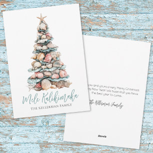 Cartes Pour Fêtes Annuelles Joyeux Noël Plage Mele Kalikimaka