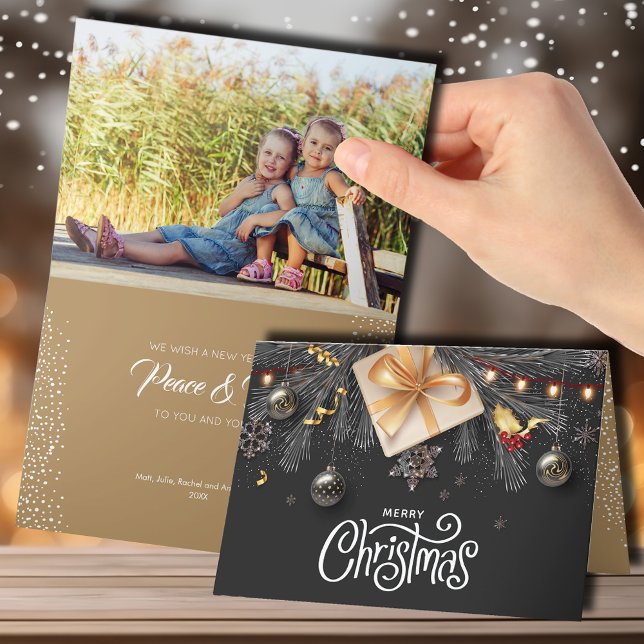 Cartes Pour Fêtes Annuelles Joyeux Noël plié (Créateur téléchargé)