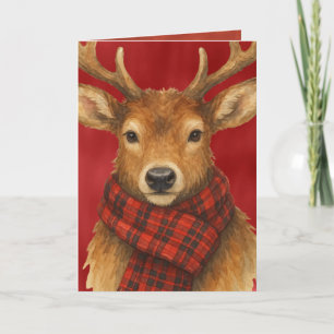 Cartes Pour Fêtes Annuelles Joyeux Noël Renne