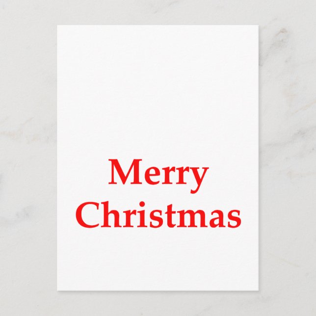 Cartes Pour Fêtes Annuelles Joyeux Noël Rouge Le MUSÉE Zazzle Cadeaux (Devant)