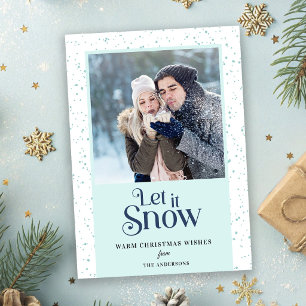 Cartes Pour Fêtes Annuelles Joyeux Noël Simple Photo Noël