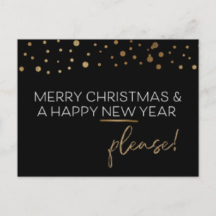 Cartes Pour Fêtes Annuelles Joyeux Noël SUIVANT Bonne année S'il vous plaît