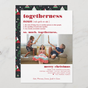 Cartes Pour Fêtes Annuelles Joyeux Noël Telle est la définition de l'unicité