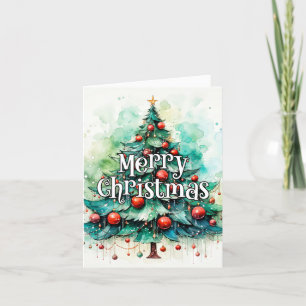 Cartes Pour Fêtes Annuelles Joyeux Noël tout le monde Joyeuses fêtes