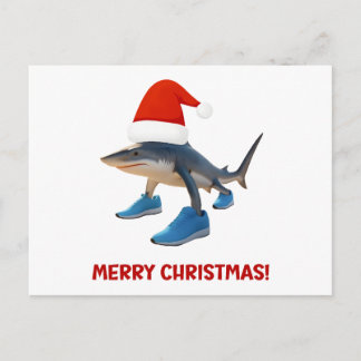 Cartes Pour Fêtes Annuelles Joyeux Noël Tralalero Tralala – Drôle de requin de