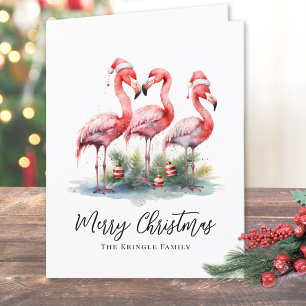Cartes Pour Fêtes Annuelles Joyeux Noël Tropical