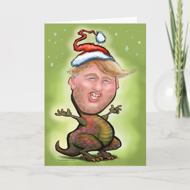 Cartes Pour Fêtes Annuelles Joyeux Noël Trumpy (Devant)