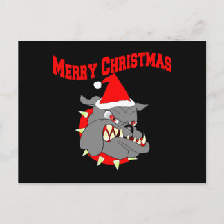 Cartes Pour Fêtes Annuelles Joyeux Noël USMC Devil Chien