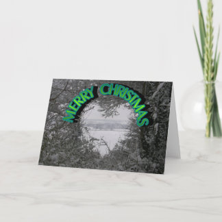 Cartes Pour Fêtes Annuelles Joyeux Noël Vacances Blanche hiver Neige Photo