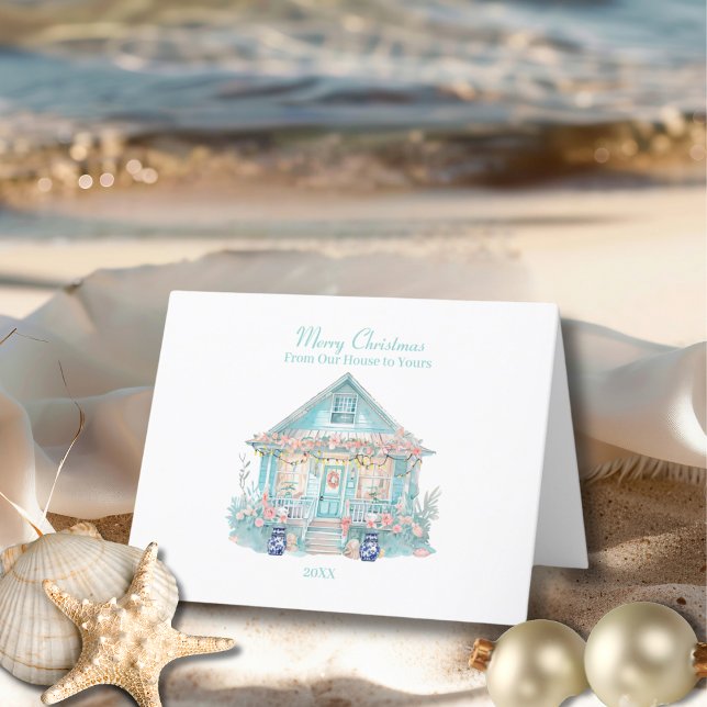 Cartes Pour Fêtes Annuelles Joyeux Noël Voisin/Ami (Merry Christmas Neighbor/Friend Holiday Card)